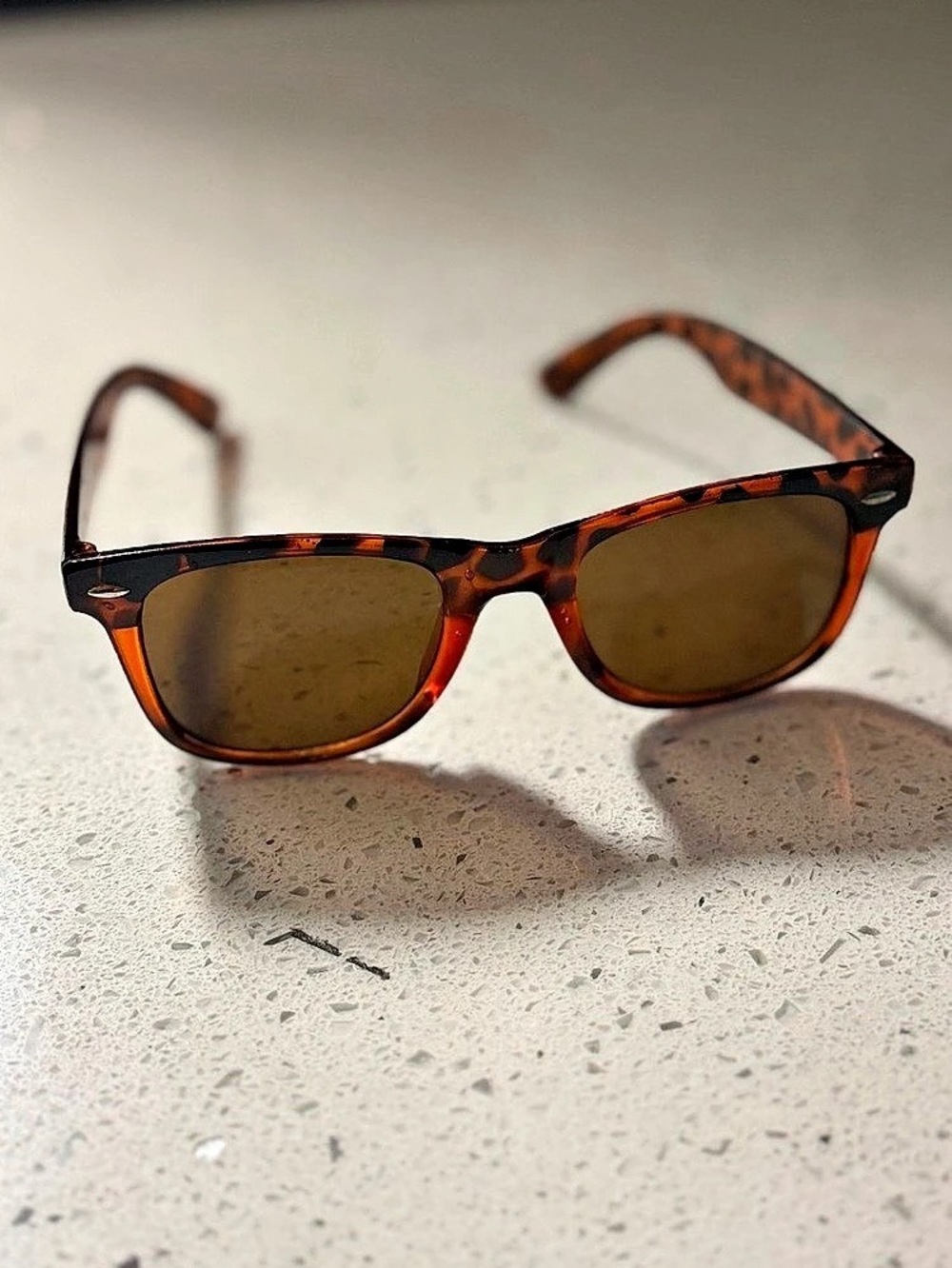 Tortoiseshell Animal Print Sunglasses